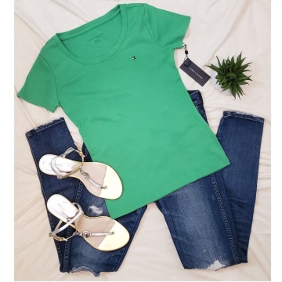 Tommy Hilfiger Tops - NWT TOMMY HILFIGER - Signature Flag Polo Shirt